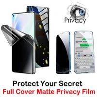 s22 ultra matte anti spy privacy hydrogel film for samsung s20 s21 plus note 10 s8 s9 s10 plus note20 a70s a12 auto repair cover