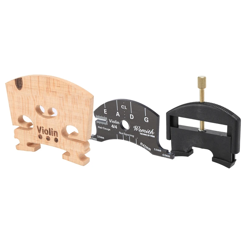 

4/4 Violin String Lifter Change Violin Bridge Tools Violin Bridges Template Durable Violin Accessories