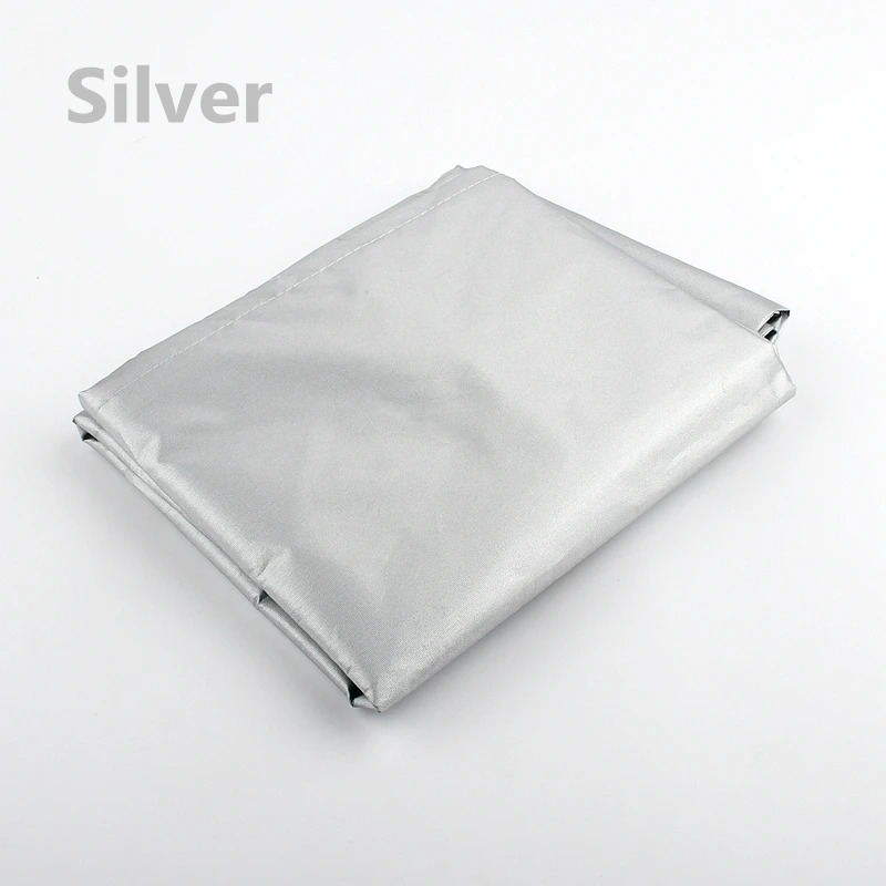 

Пылезащитный чехол для уличной мебели, чехол для дивана, стула, стола, чехлы от дождя и снега, водонепроницаемый чехол, серебристый и черный умный чехол