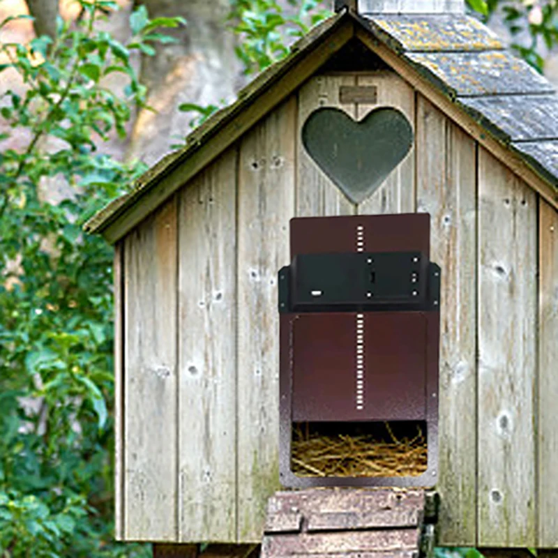 

Ворота для птицы, ворота для курятника Hennery, открывалка для двери курятника, световые датчики, Автоматический подъемный магнитный прибор, во...