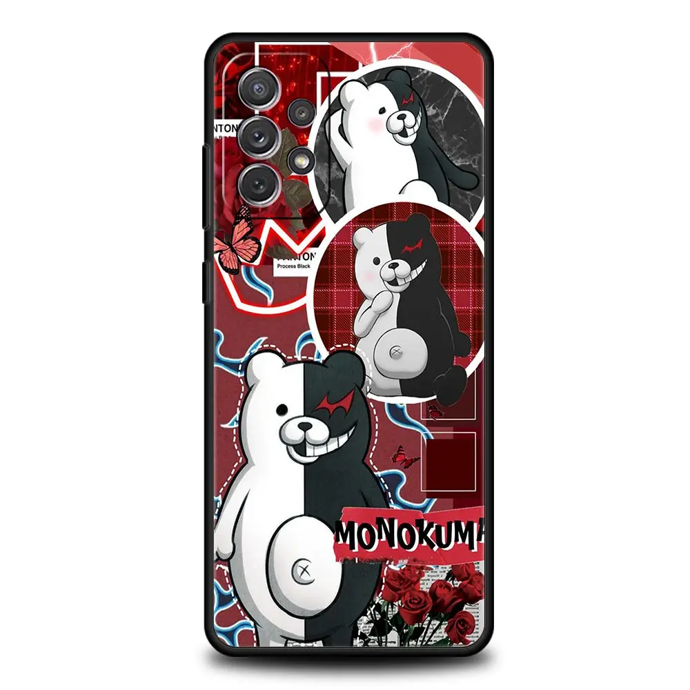 Аниме Чехол Danganronpa для телефона Samsung Galaxy A51 A71 A41 A31 A21S A11 A01 A03S A13 A23 A33 A53 A73 5G A12 A32