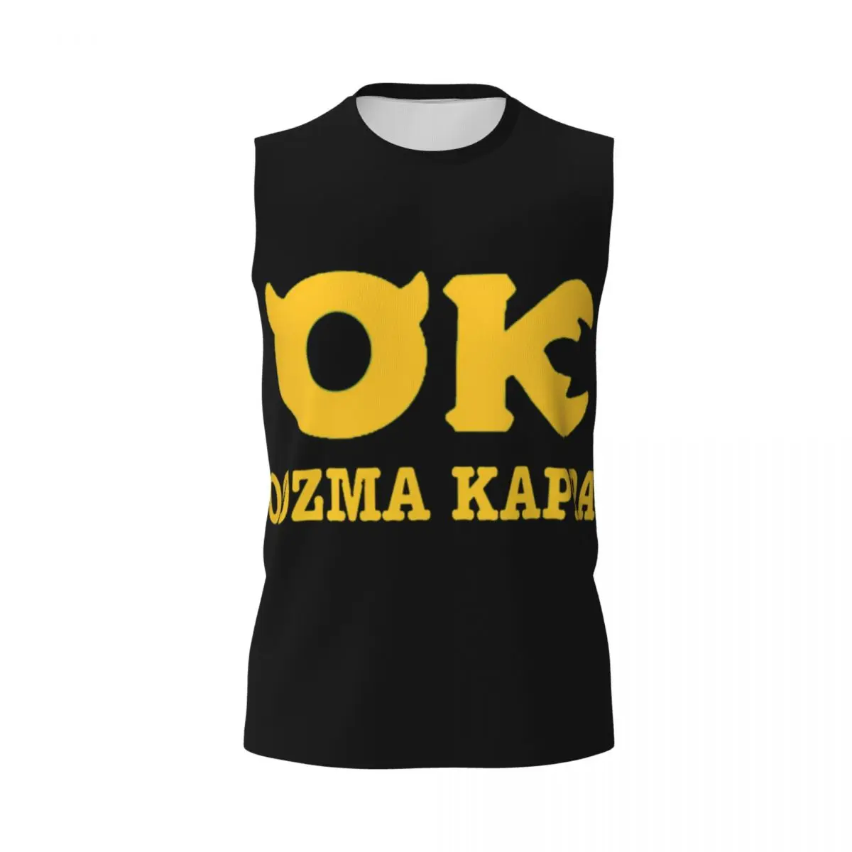 Фото Футболка без рукавов с принтом Squishy Oozma Kappa OK для мужчин, повседневные майки в стиле хип-хоп, пляжные майки для отдыха №1