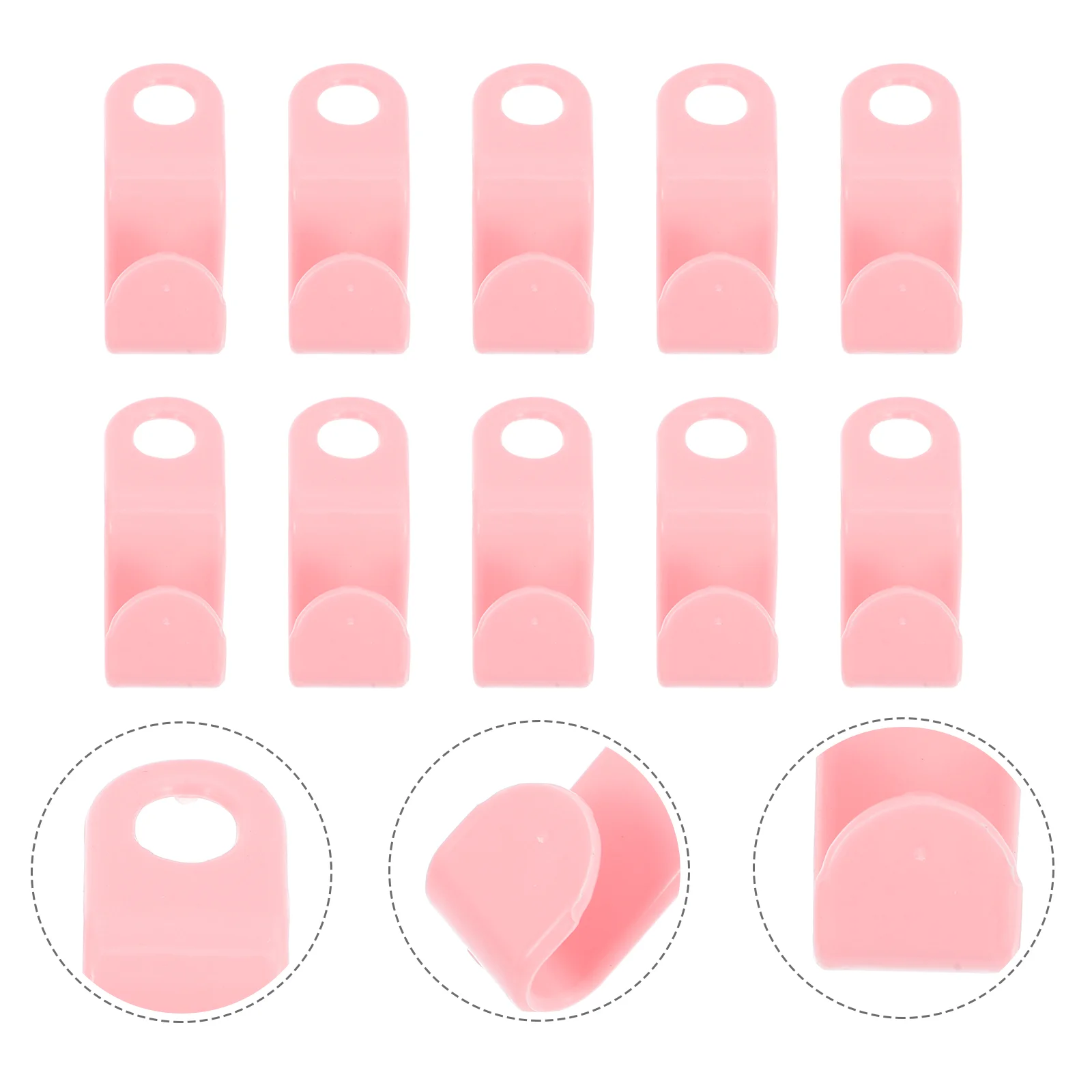 

10 Pcs Clothes Hanger Connector Hooks Connection Cascading Heavy Duty Hangers Space Saving Huggable Extender Clips Connecting