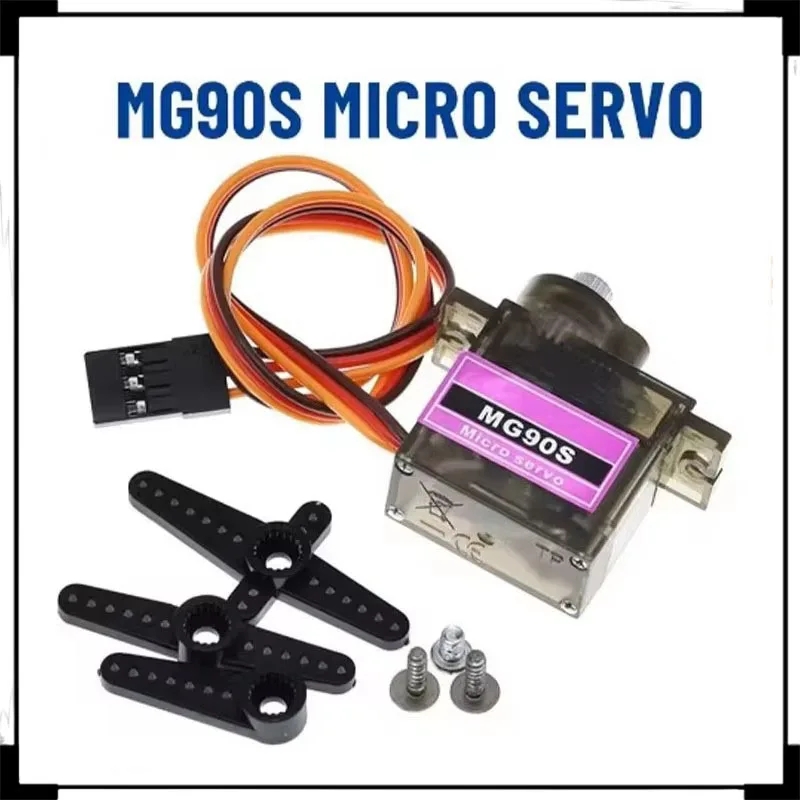 Сервопривод Mg90s 9g 1/5/10/20 шт. полностью Металлическая шестерня Sg90