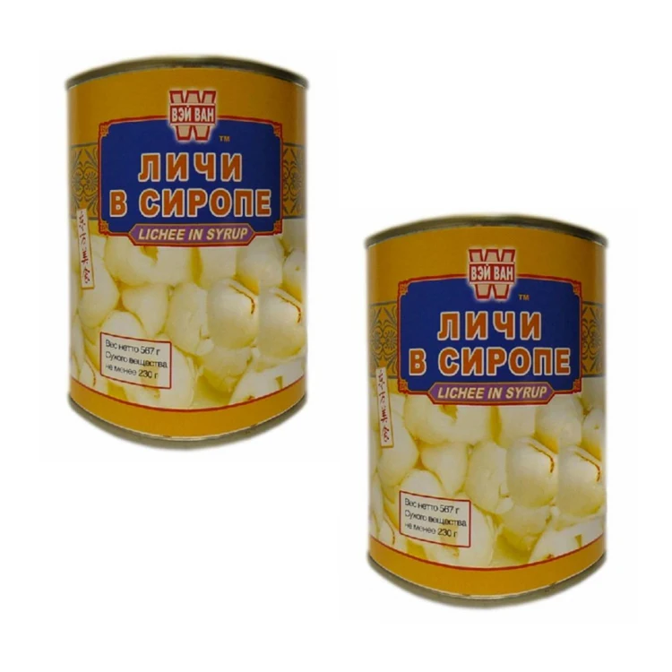 Рисунок 2 - Личи в сиропе Вей ван (2 шт