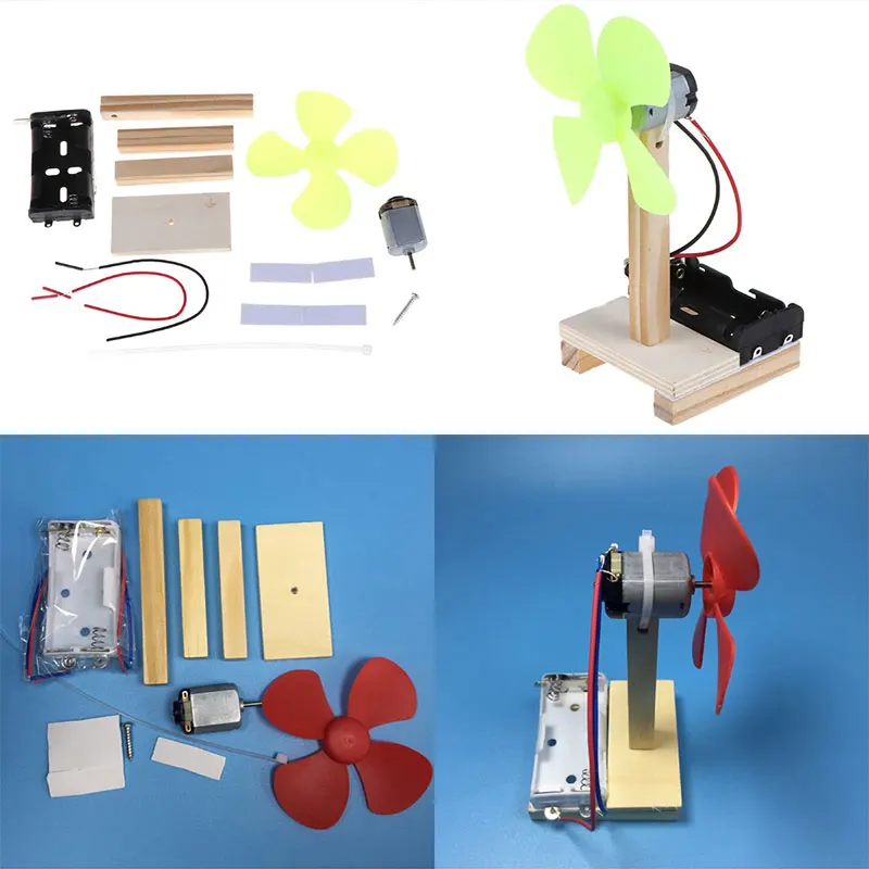 

Детская мини-модель «сделай сам» с веером, игрушка для физики, Электрический эксперимент, обучающая игрушка, учебные пособия, школьные принадлежности для учеников