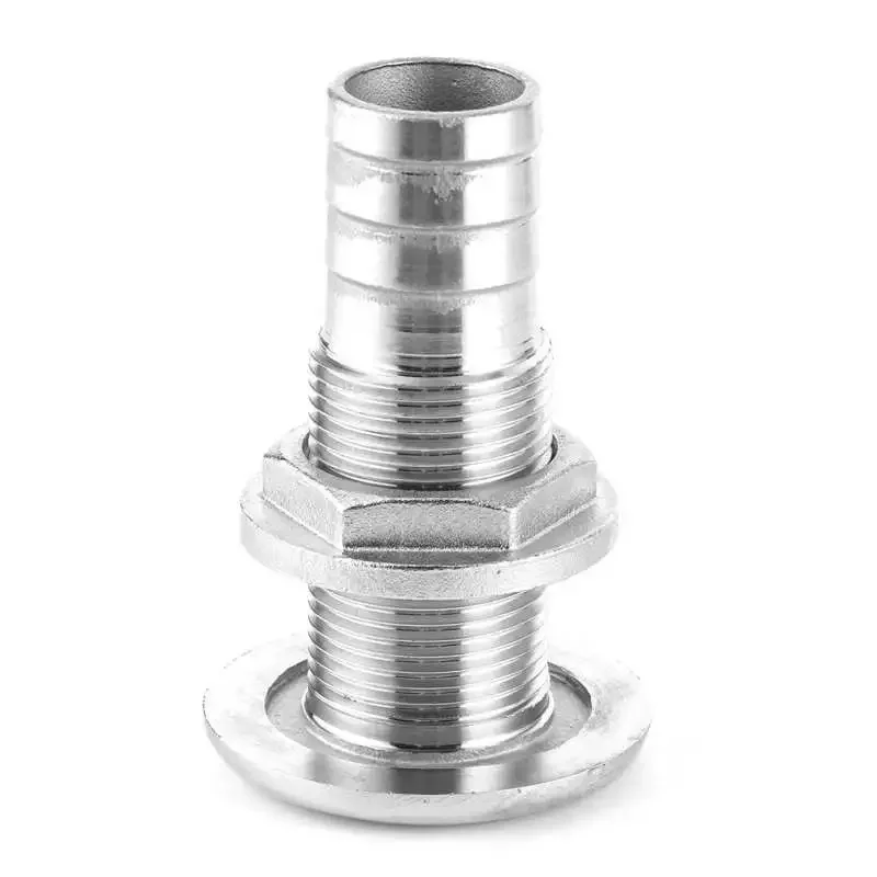 

Наклейки алюминиевый конденсатор сквозь корпус фитинг яхта 3/4in выход 316 нержавеющая сталь Лодка водосточные фитинги