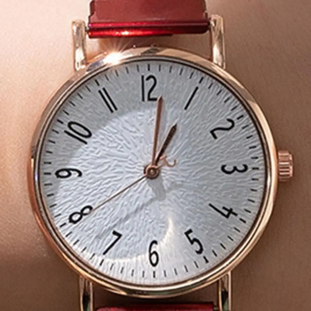 Женские кварцевые часы с круглым циферблатом магнитный Соединительный ремешок