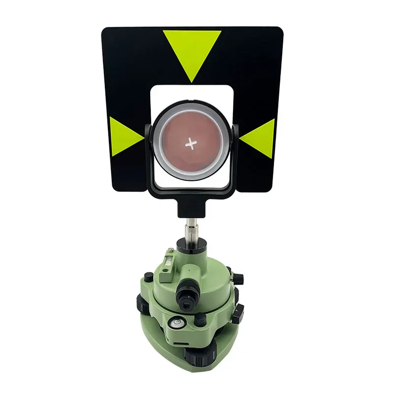 

Single Prism Set For Leica Total Station With Soft Bag Offset 0mm Prism Green Three-Jaw Optical Plummet Tribrach