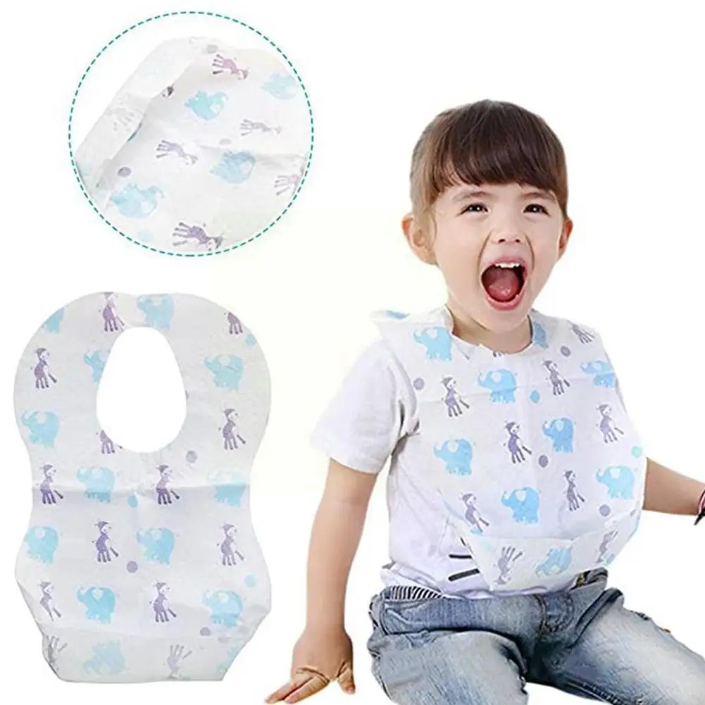 

1pcs Disposable Individually Packaged Baby Bibs Baby Stuff Bibs For Babies Waterproof Baby Bibs Bibs For Kids A7H2