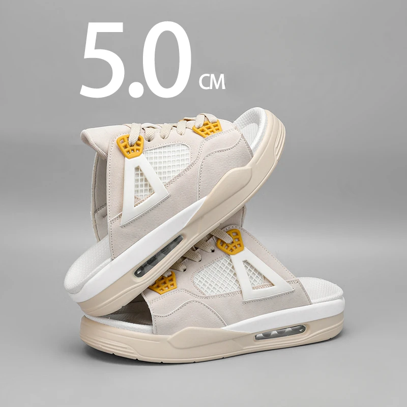 Шлепанцы мужские из ЭВА мягкие сандалии для улицы и пляжа Нескользящие плотные