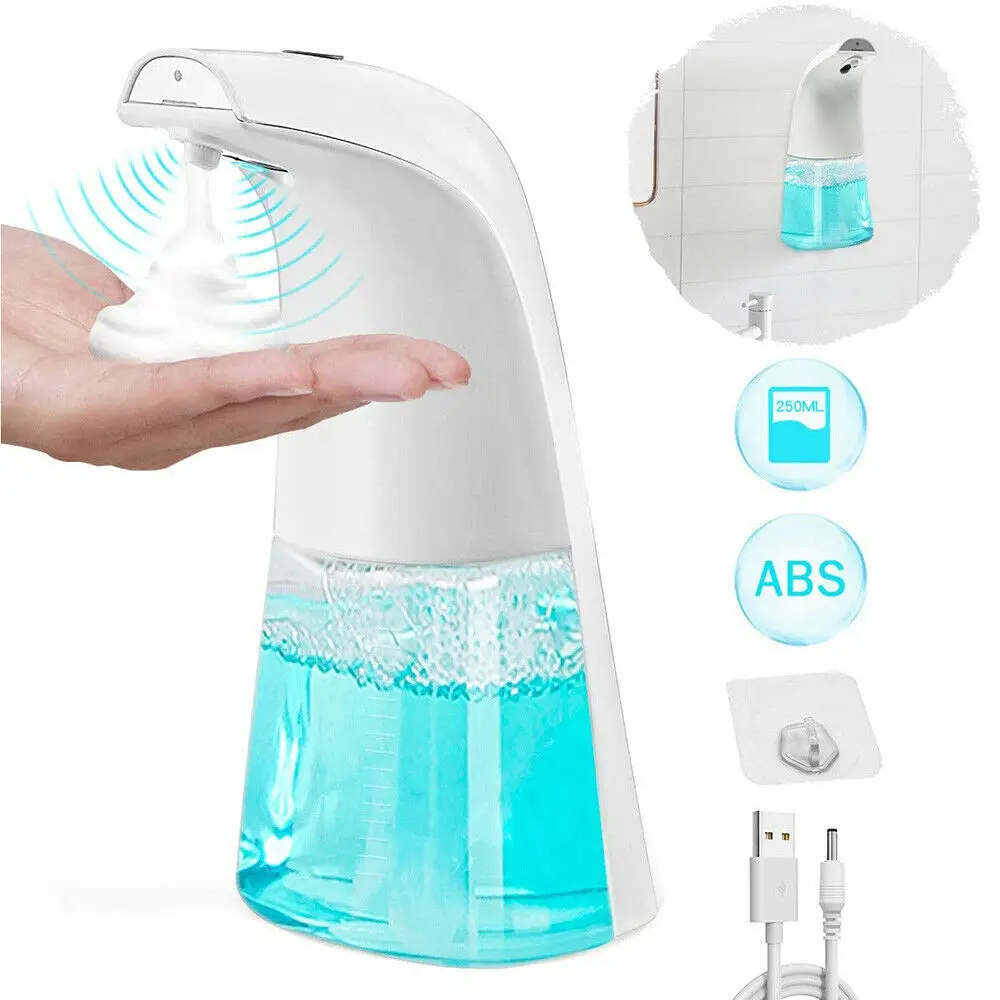 

400ml Touchless Automatic Soap Dispenser IR Sensor Liquid Hand Wash Dispenser for bathroom Supplies