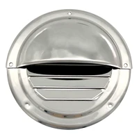 boat stainless steel 5 inch 125mm round air vent louvre ventilation grill plate yacht deck hardware
