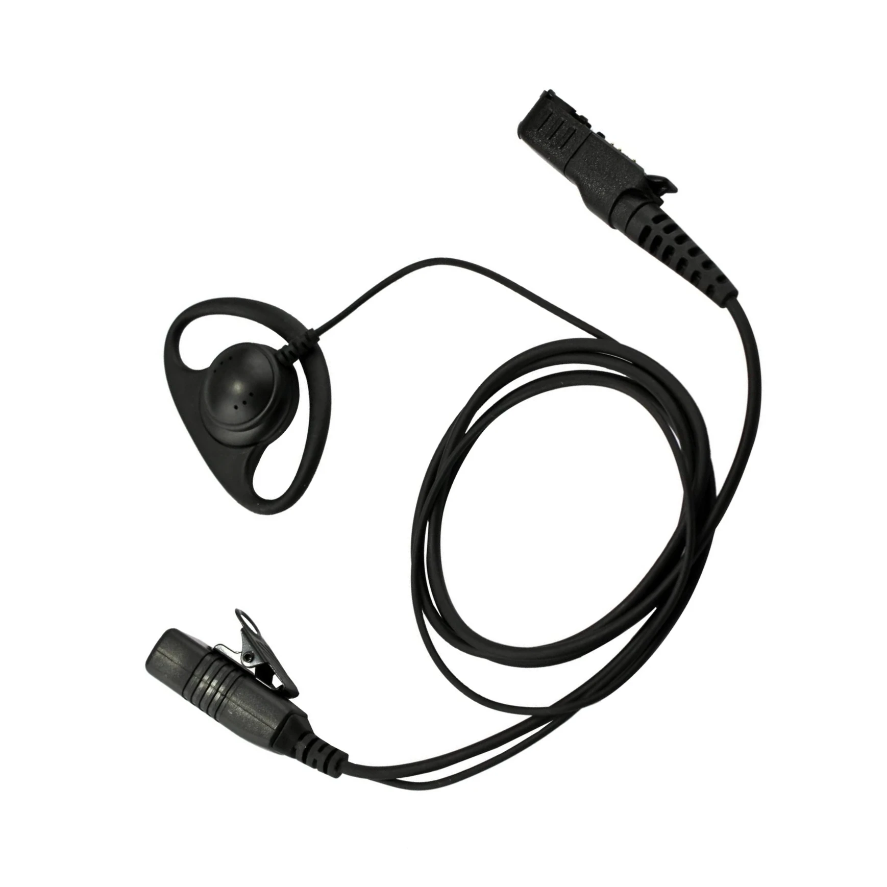 Xpr3300 Xpr3500 DEP550 XIR P6620 DEP570 S49 P6600 E8600 E8608 DEP570 MTP3200 D Shape FBI Headset Earpiece PTT MIC for Motorola