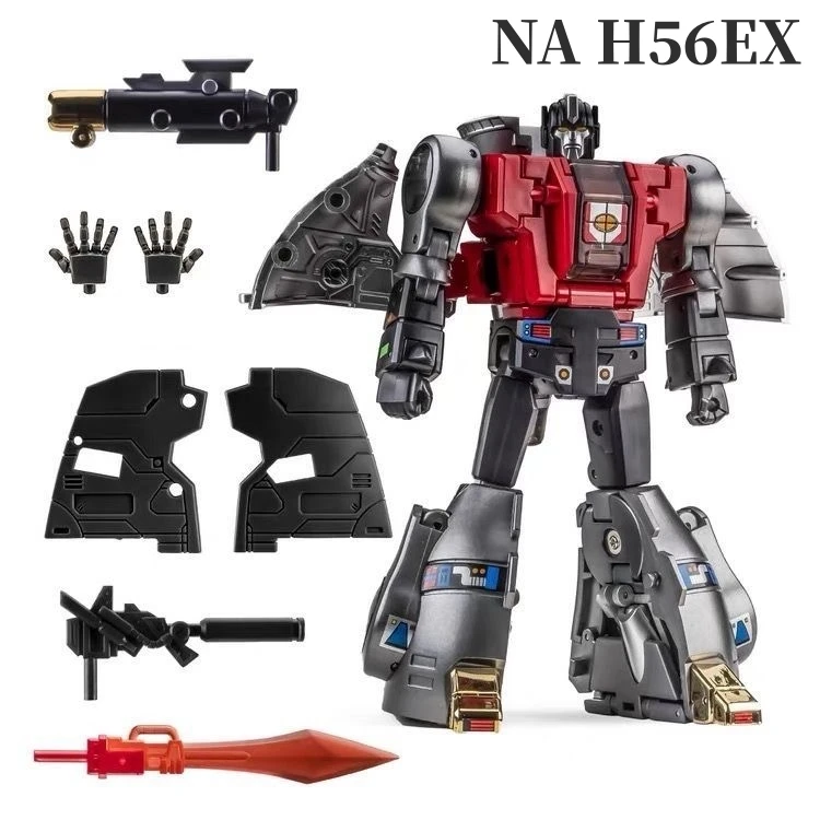 [В наличии] новая трансформер NA H56EX, игрушка, цветной Робот-Динозавр редозавр G1, мини Экшн-фигурка, игрушки-роботы