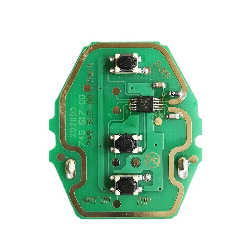 

2pcs Car Remote Key PCB For BMW 1 3 5 7 E39 E46 EWS System 315 Or 433 Mhz 3 Button Replace Car Key Board With Battery