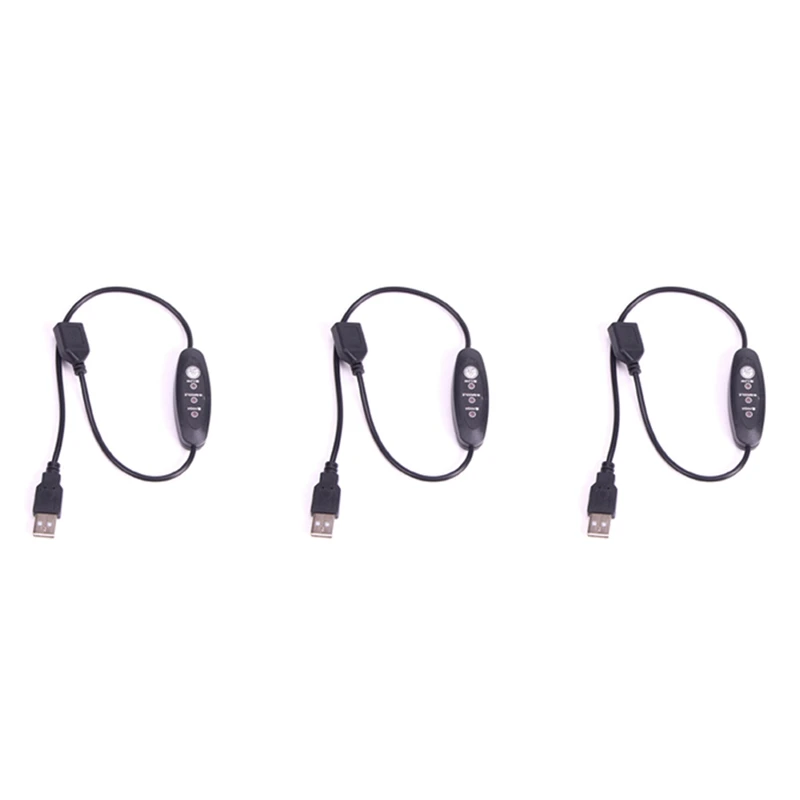 Терморегулятор 3x USB 5в-12в нагреватель термостат 3 скорости регулировка 24 Вт