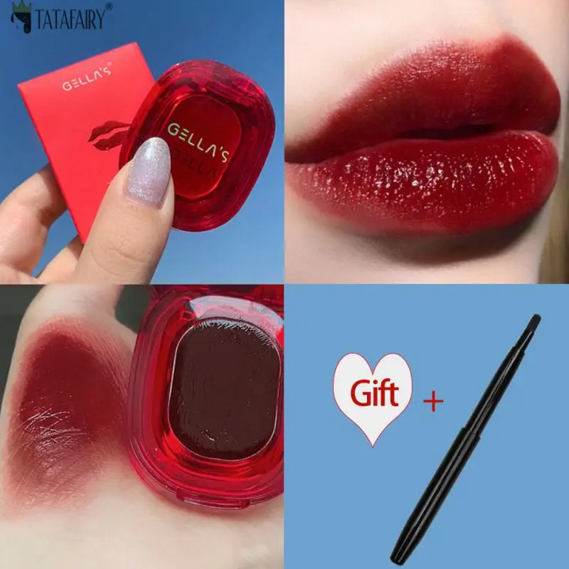 

6 Colors Matte Lipsticks Waterproof Moisturizing Lip Gloss Tint Long Lasting Non-Stick Cup Lip Stick Makeup Korean Cosmetics