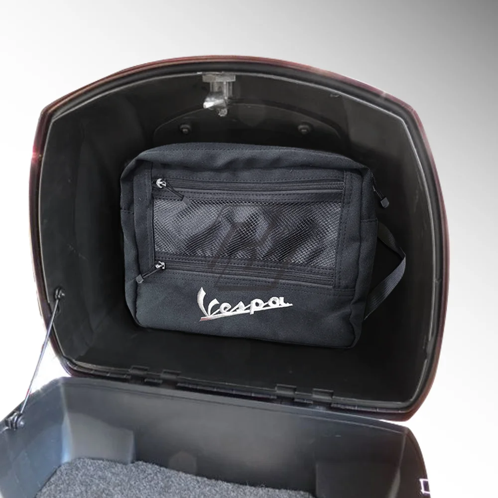

For Piaggio Vespa GTS GTV LX Sprint Primavera 50 125 150 200 250 300 Storage Bag Trunk Inside Toolkit