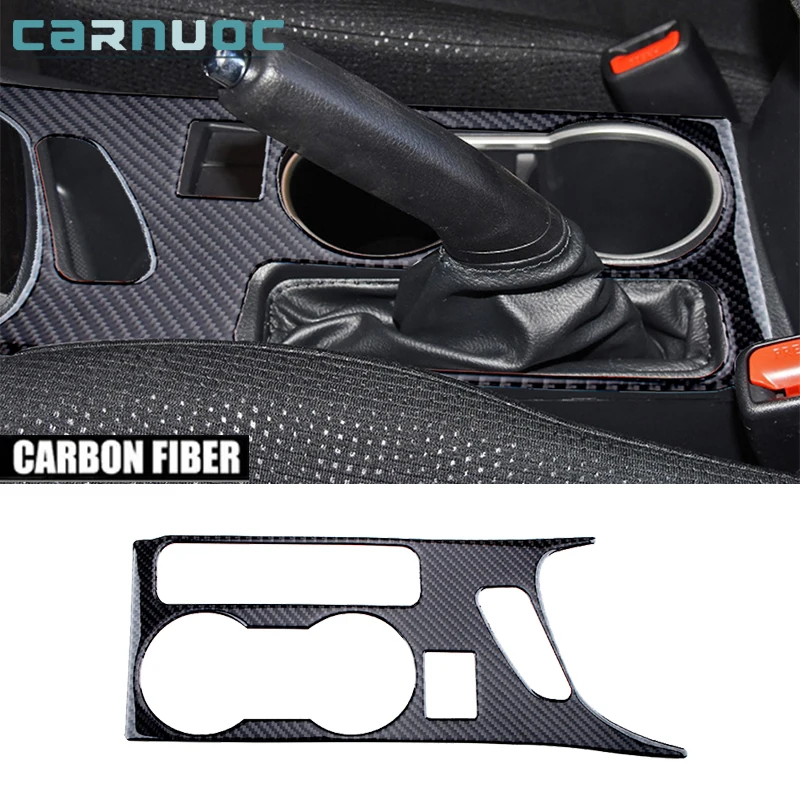 Для Toyota Corolla 2014 2015 2016 2017 2018 панель из углеродного волокна для чашки воды наклейки