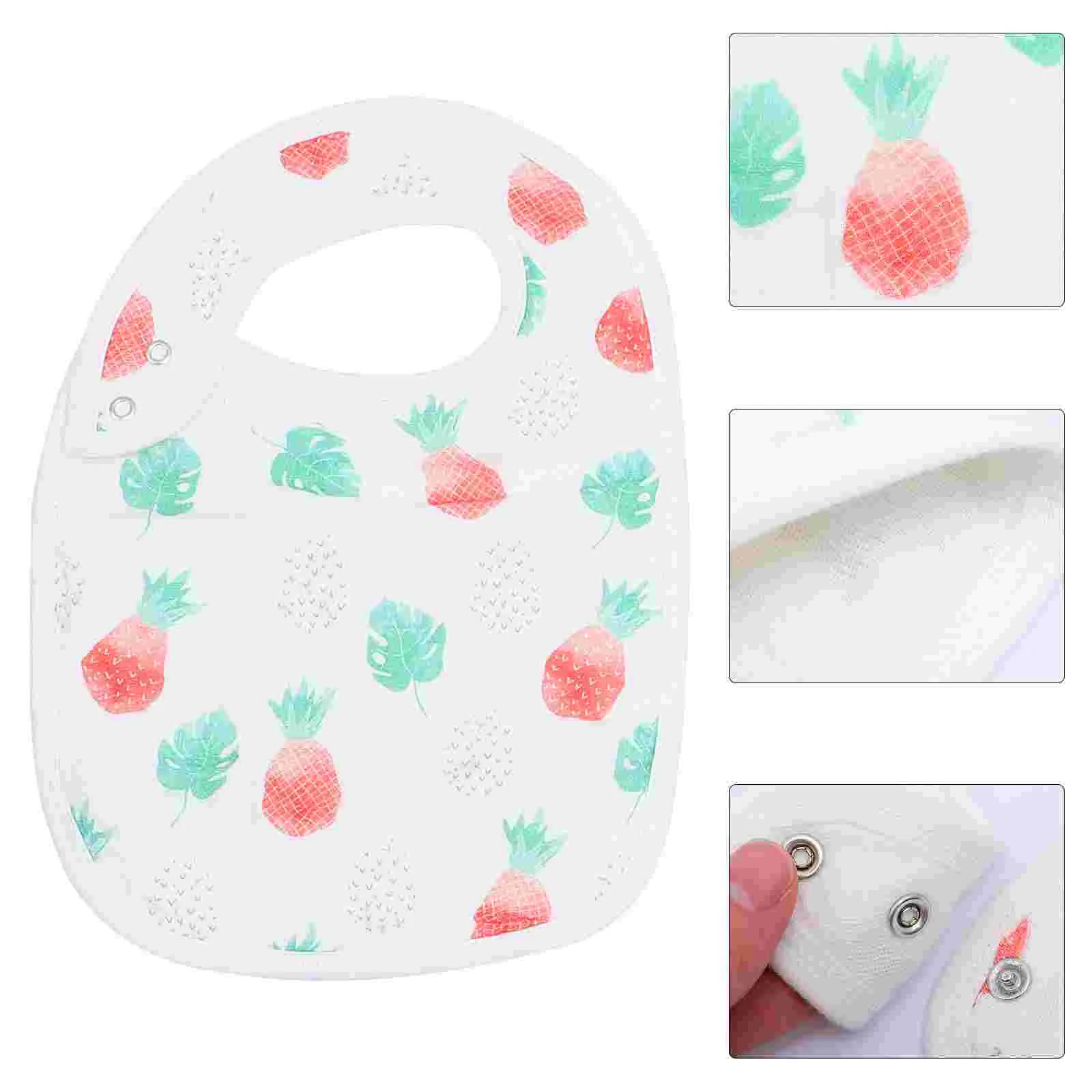 

3pcs Cotton Baby Bibs Saliva Towels Dinning Bibs Drooling Bib