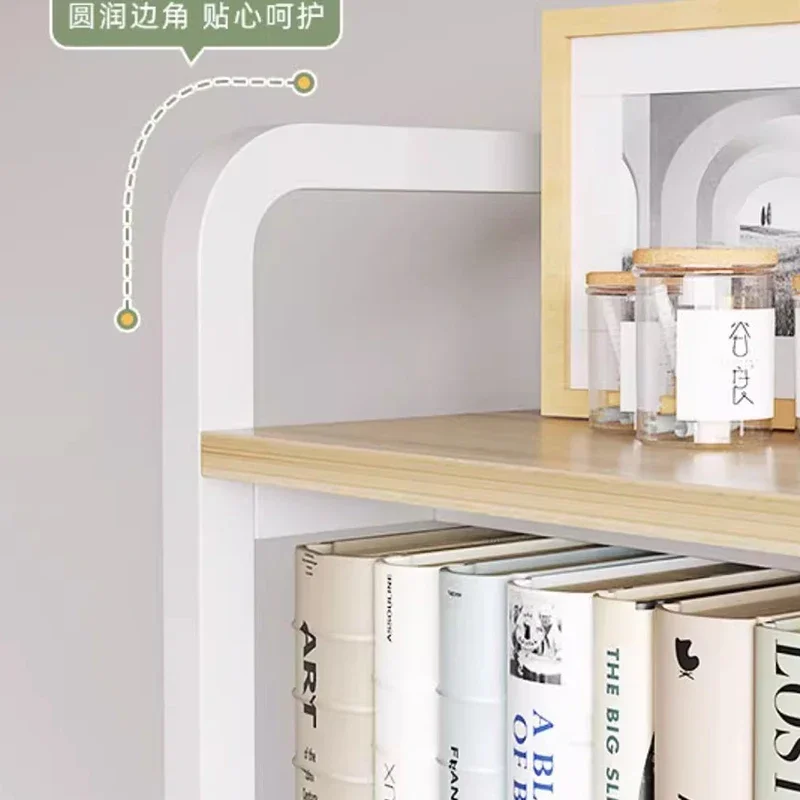 Книжная полка настольное хранилище настольные Многослойные полки из кованого