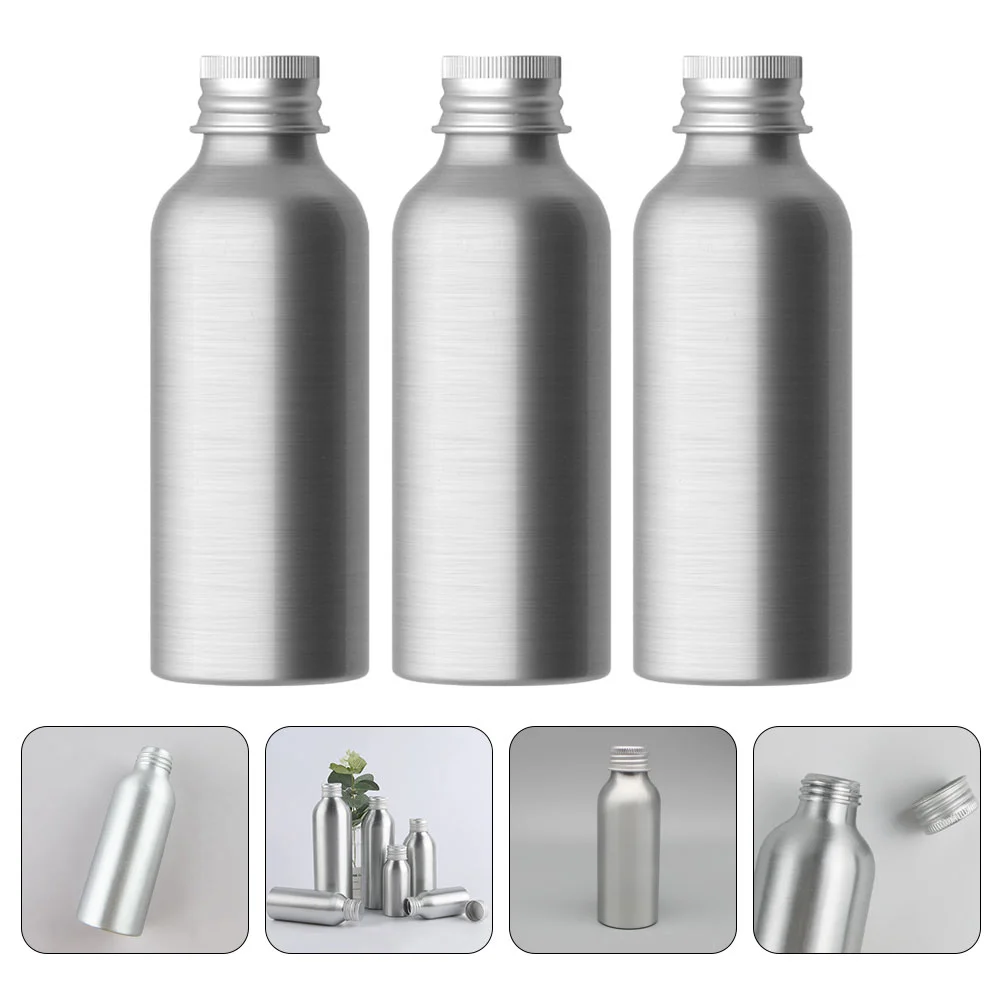 

Bottle Bottlesemptycosmeticmakeup Metal Aluminum Dispenser Refillable Shampoo Container Holder Essential Beauty Storage Pump