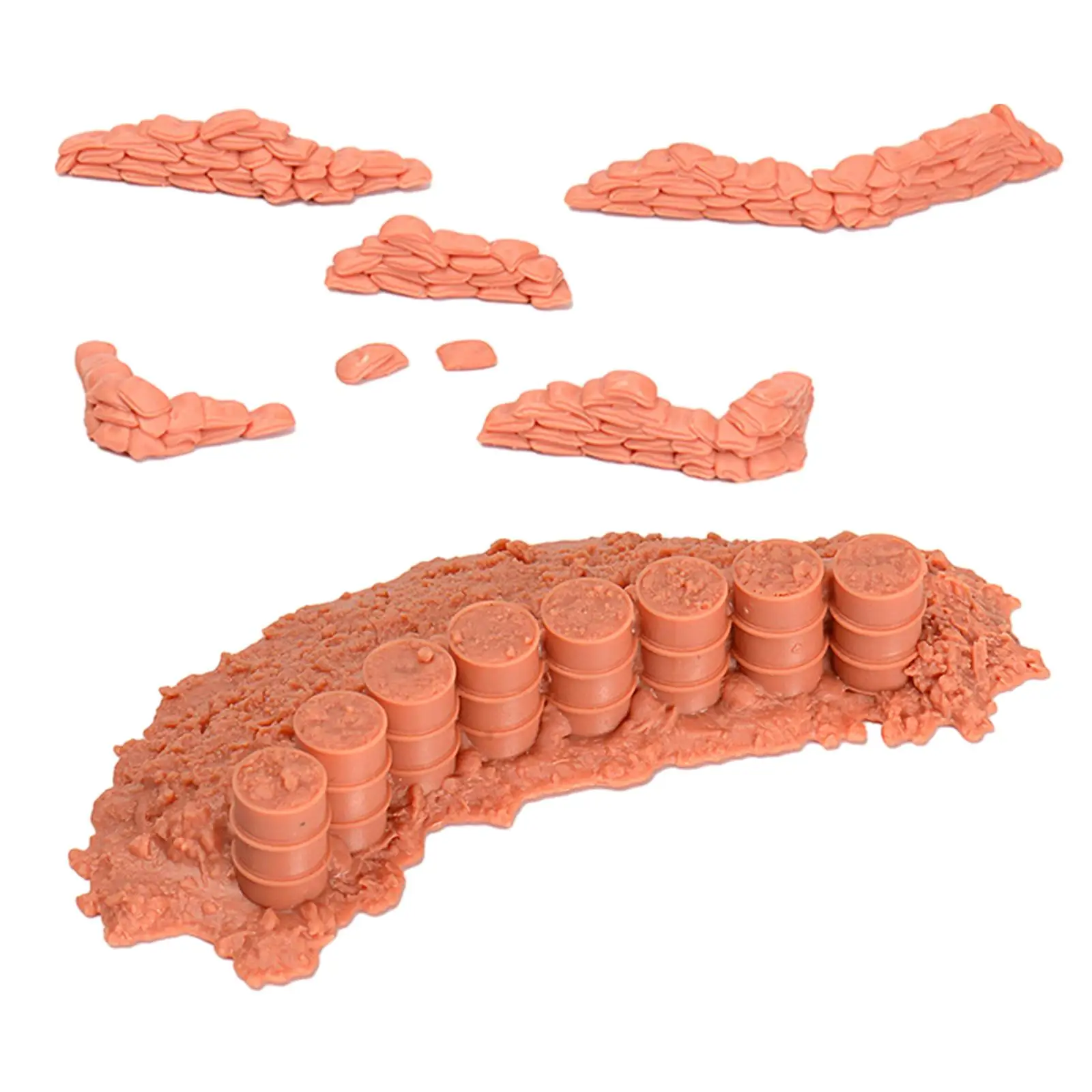 1:72 Наборы для сборки моделей диорамы реалистичные украшения из материалов