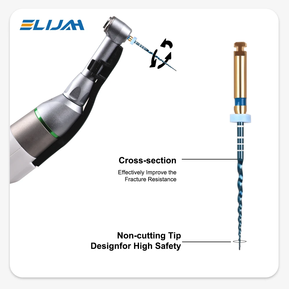 XYSZ Стоматологические файлы для корневых каналов Конические иглы