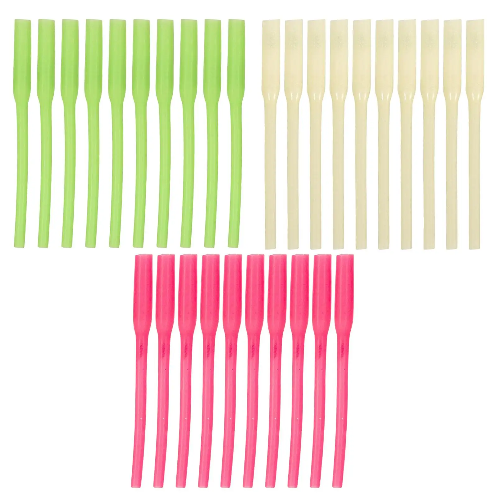 

10Pcs/Set Fishing Night Luminous Tube Glow Stick Fishing Gear Fishing Rod Tip Light Fishing Tackle Fishing Tube for Lure Fishing