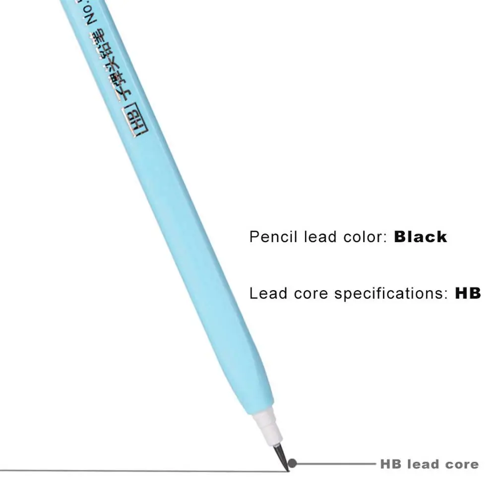 Замените головку незатачивающиеся школьные принадлежности. карандаши для