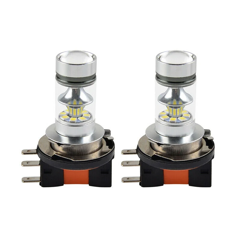 2x H15 LED Headlight Bulbs 8000K 20SMD High Beam DRL Bulbs Kit For CAR DOWN LIGHT H1 H3 H4 H6 H8 H9 H11 H16 Aotu Lights Lamps images - 6