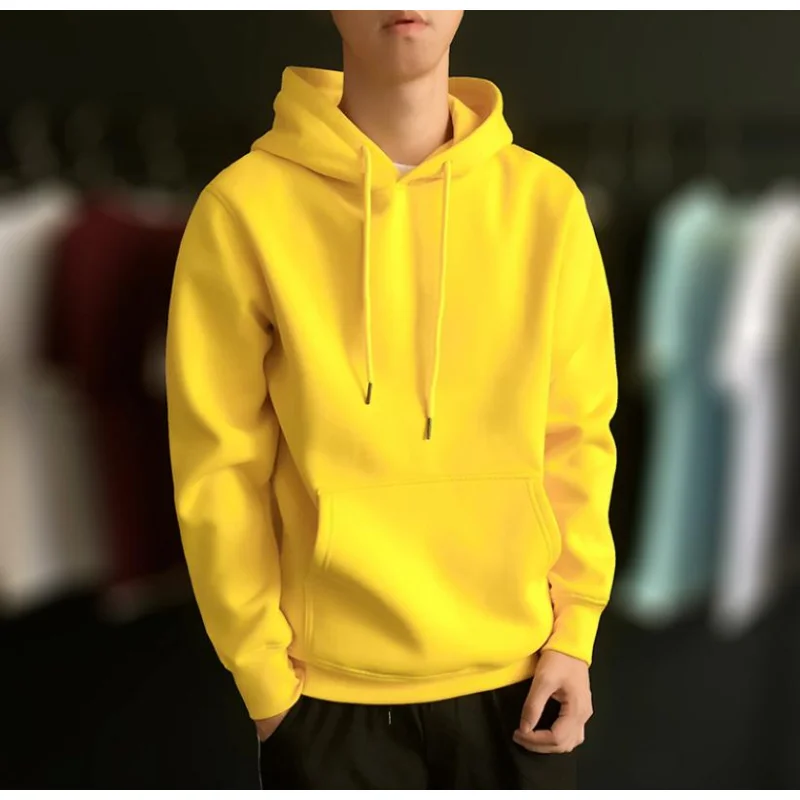 

2022 Spring Autumn Men's Wear Solid Color Pullover, Hoodie Fa1053