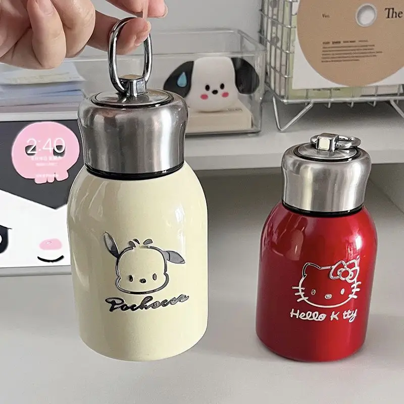 300 мл Sanrioed аниме мультфильм Hello Kittys почтовая чашка Ins Kawaii нержавеющая сталь