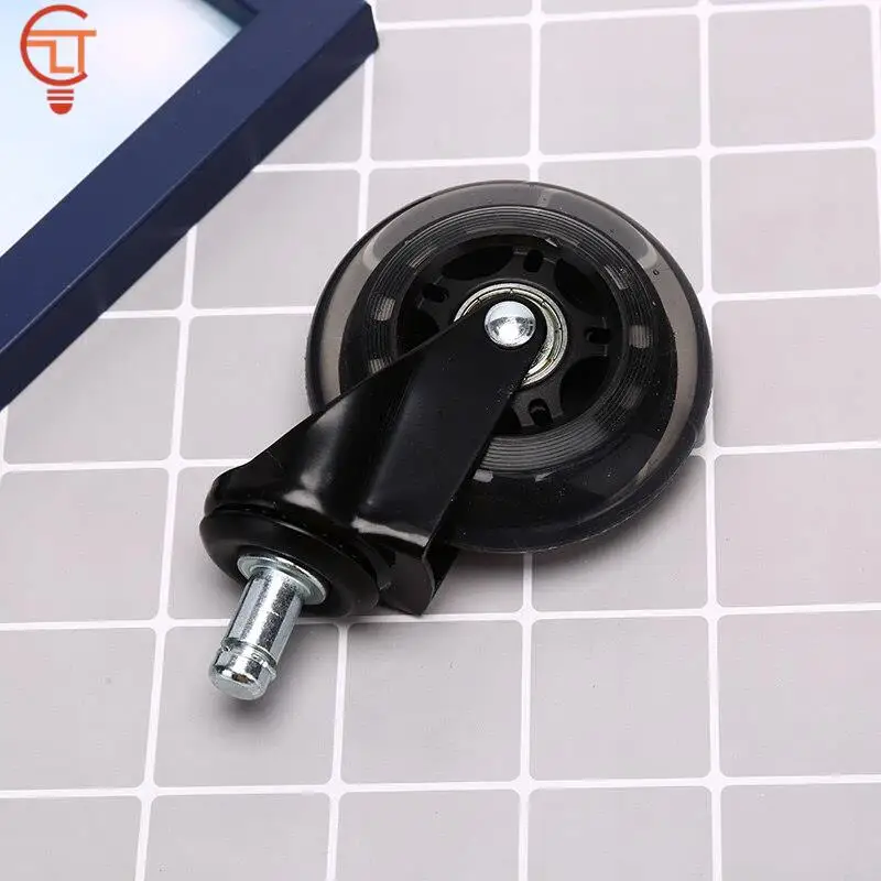 Caster Wheels Rubber Roller Rollerblade Style 3 Inch Castor 