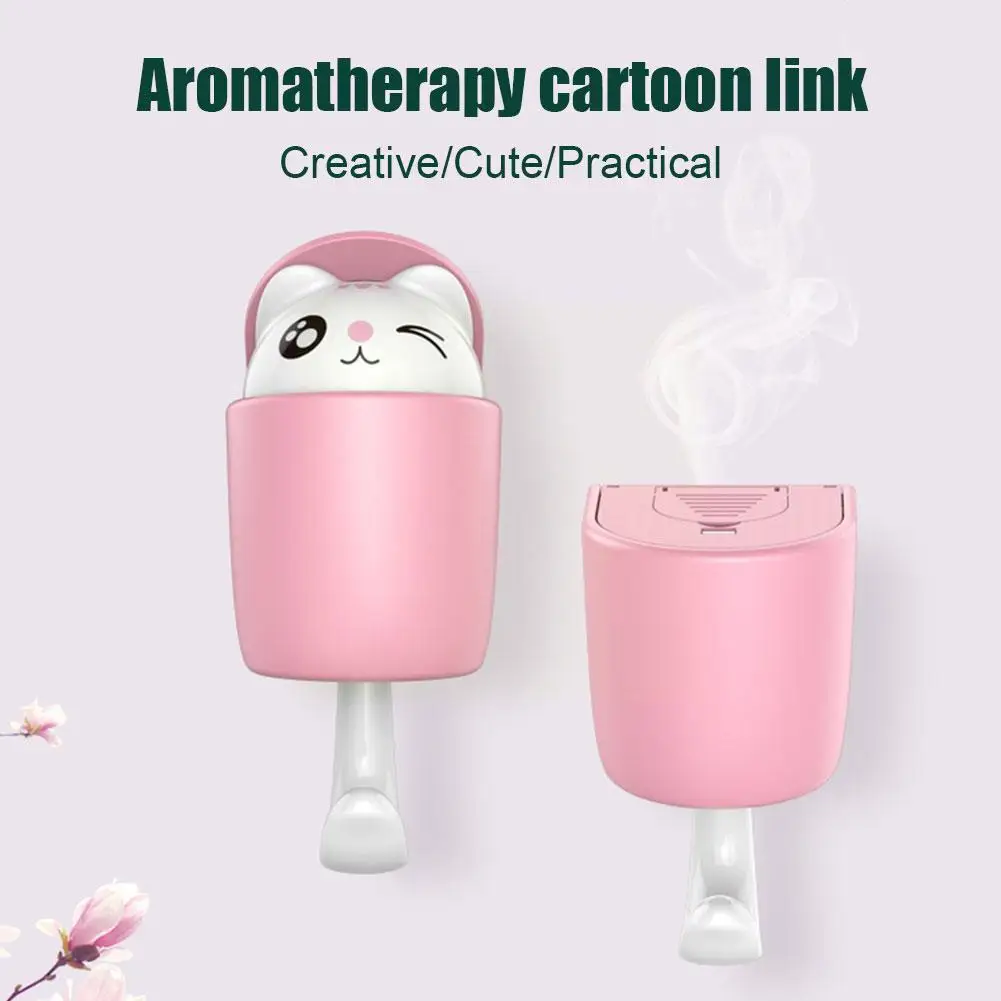 

Aromatherapy Hook Cartoon Creative And Cute Panda Clothes Hook Adhesive Bedroom Dormitory Home Self Decoration F6V9