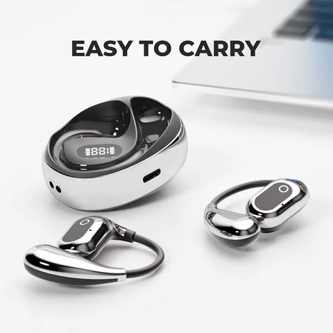 Беспроводные спортивные наушники kebidu  Bluetooth 5.4 с шумоподавлением