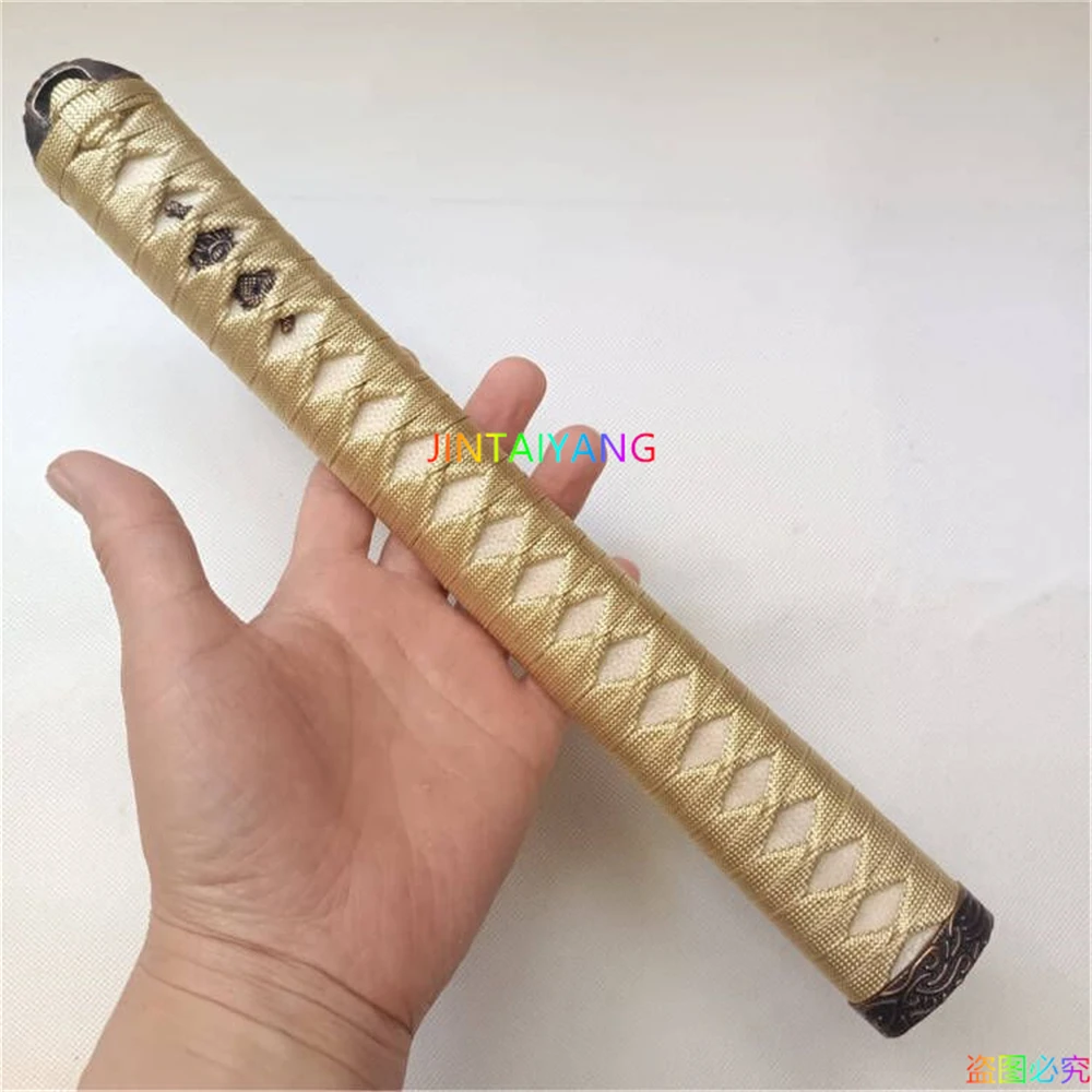30 см Tsuka Hilt Real Rayskin сплав фучи Кашира менуки шелк Ито Запчасти для японских