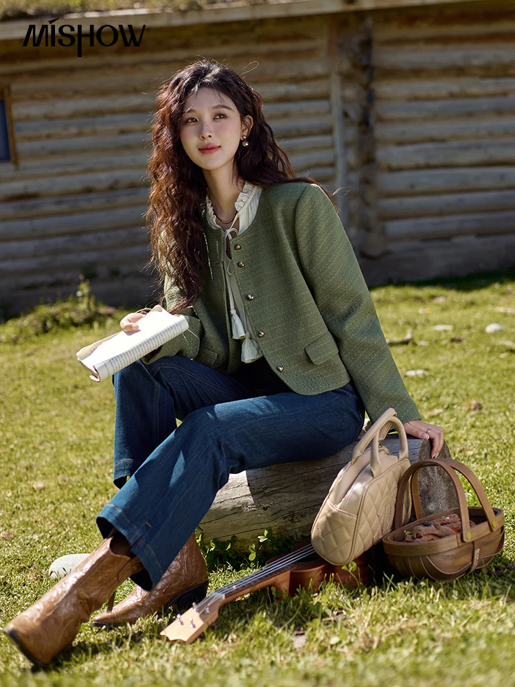 Женская рубашка с длинным рукавом и галстуком-бабочкой MXD42X1640