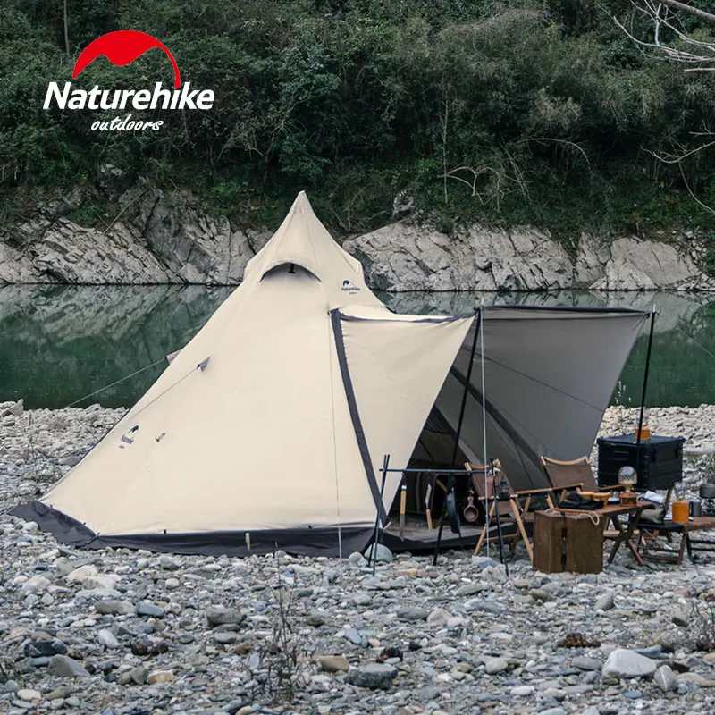 Naturehike шестиугольная палатка-пирамида 3-4 человека навесы от солнца для кемпинга