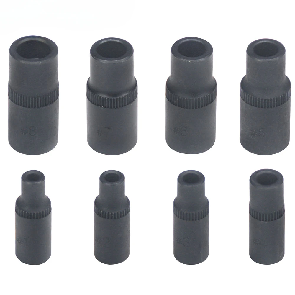 Набор насадок для ремонта резьбы держатель квадратные головки 3/8 &quotD 1/4&quot D 8 шт.