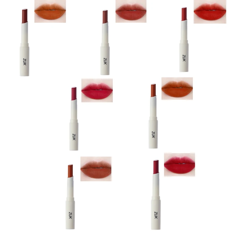 

ZUK Women Matte Lipstick Waterproof Professional Makeup Full Portable Lip