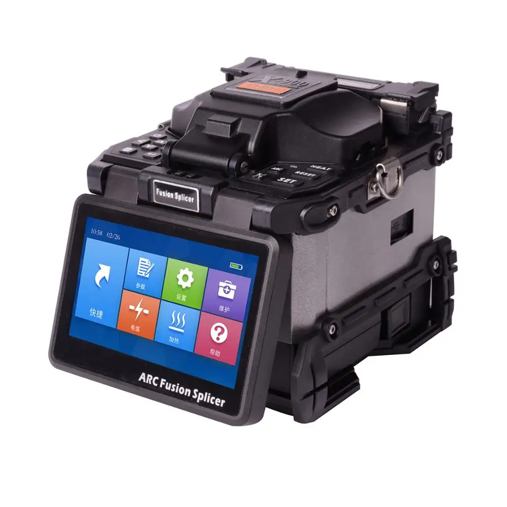 

3 In 1 Hot Fiber Optic Splicing Machine Multi Function Fiber Fusion Splicer For SM, MM, Pigtail, Multi Fiber Cables