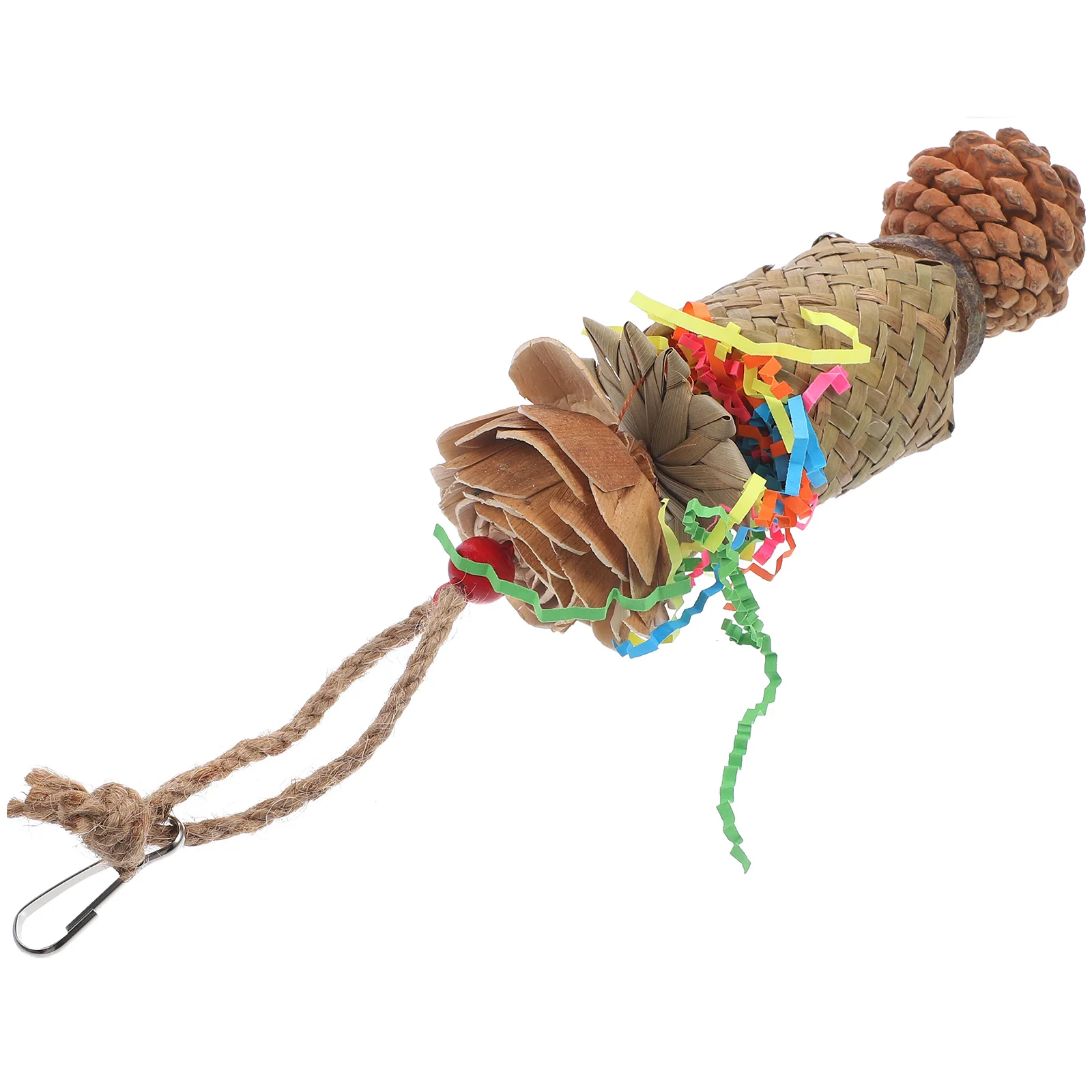 

Parrot Chewing Plaything Pet Bird Hanging Toy Hanging Toy Parrot Toy Birdcage Accessory