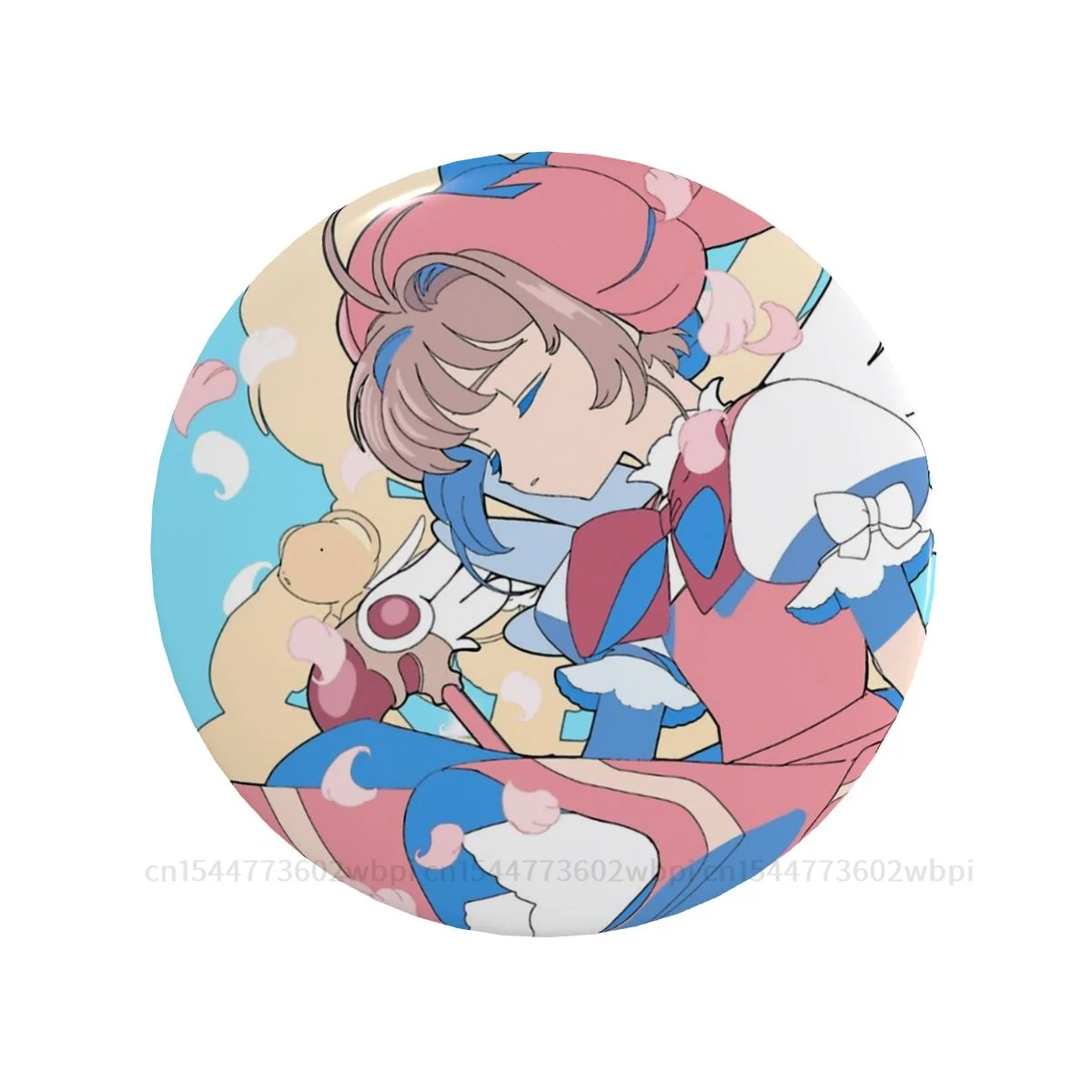 

Металлическая брошь в стиле аниме «Спящий режим»