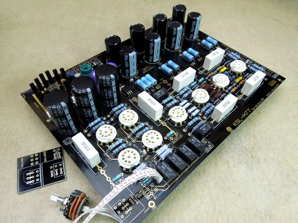 

High-end Hi-Fi Valve Tube Phono Pre-Amplifier Stereo Preamp Board Perfect Reference KONDO AUDIONOTE M77 Circuit