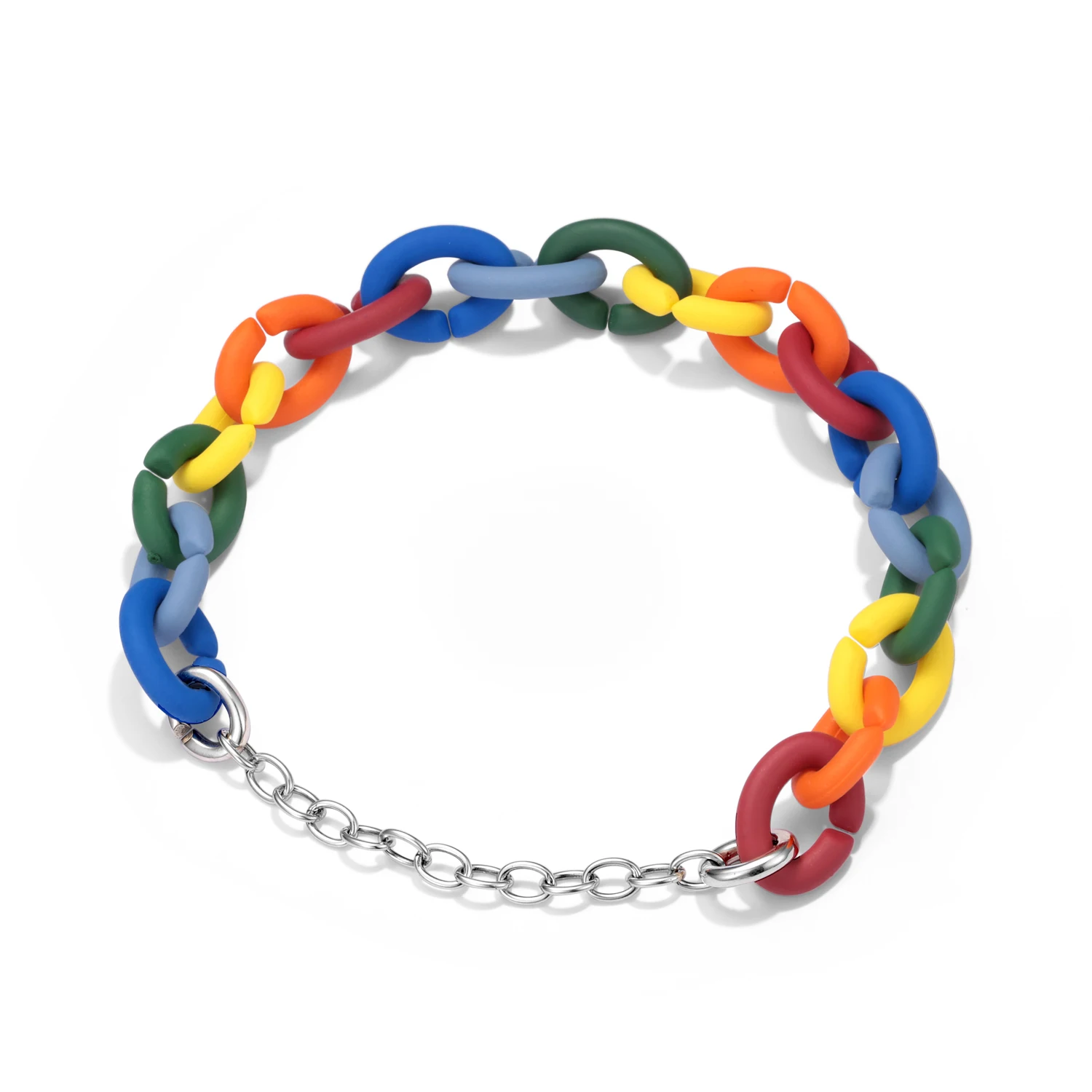 Женская и мужская цепочка из серебра 925 пробы с круглыми звеньями - купить по