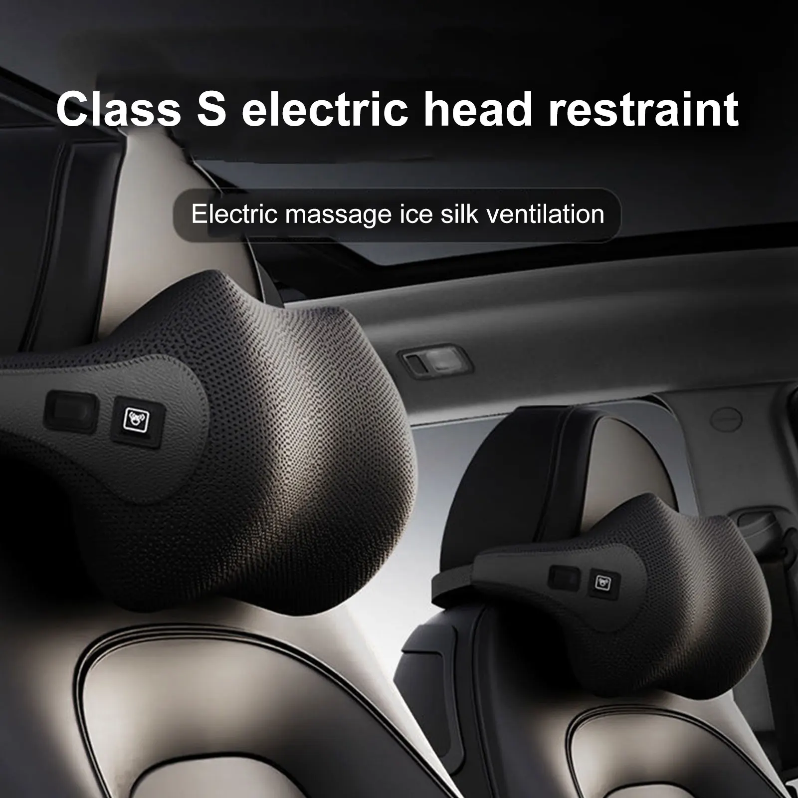 

Car Neck Cushion Lumbar Support Electric Men Massage Neck Car Neck Pillow Outdoor Car Accessories Home Car Massage Seat
