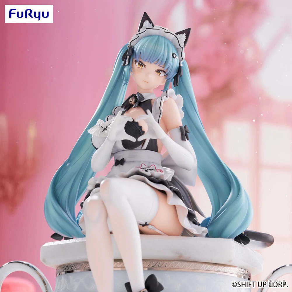 Фото Оригинальная фигурка FuRyu Goddess of Victory: NIKKE Privaty Unkind Maid Noodle Stopper, коллекционный подарок, новинка 2026 года, в наличии №2