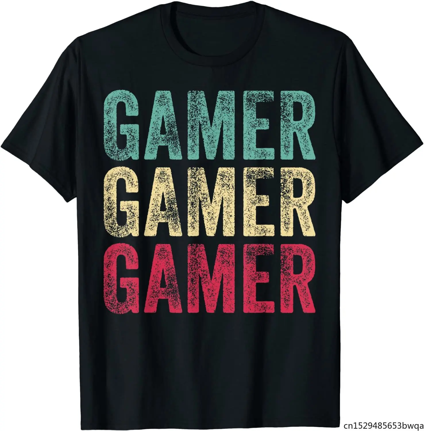 

Vintage Retro Gamer Video Game Player Boys Teens Men Gift T-Shirt Unisex Casual 100% Cotton Tees Graphic T Shirts